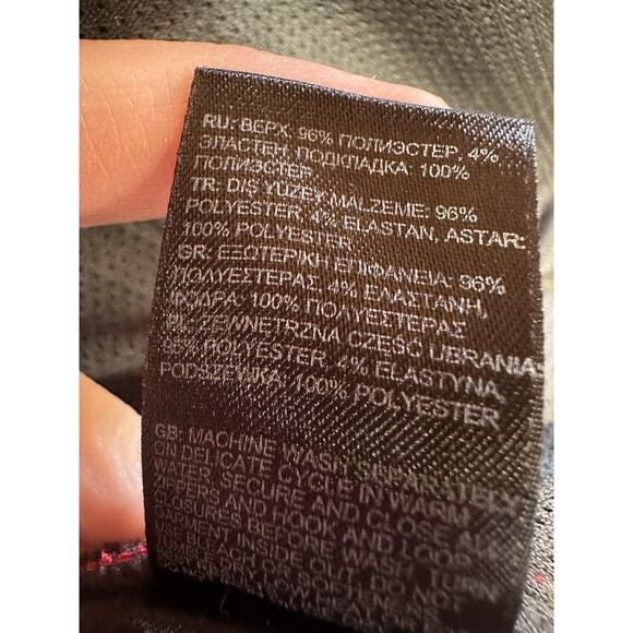 The North Face Apex Bionic Jacket Men's sz M Red/Black Soft Shell Outdoor Zip Up - Picture 11 of 14